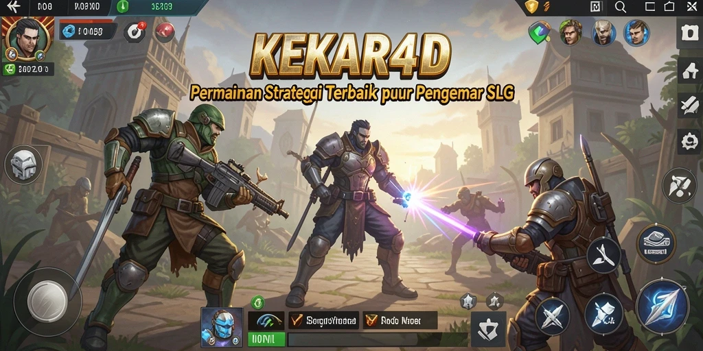 Tangkapan layar gameplay KEKAR4D yang menampilkan aksi strategi yang mendebarkan.
