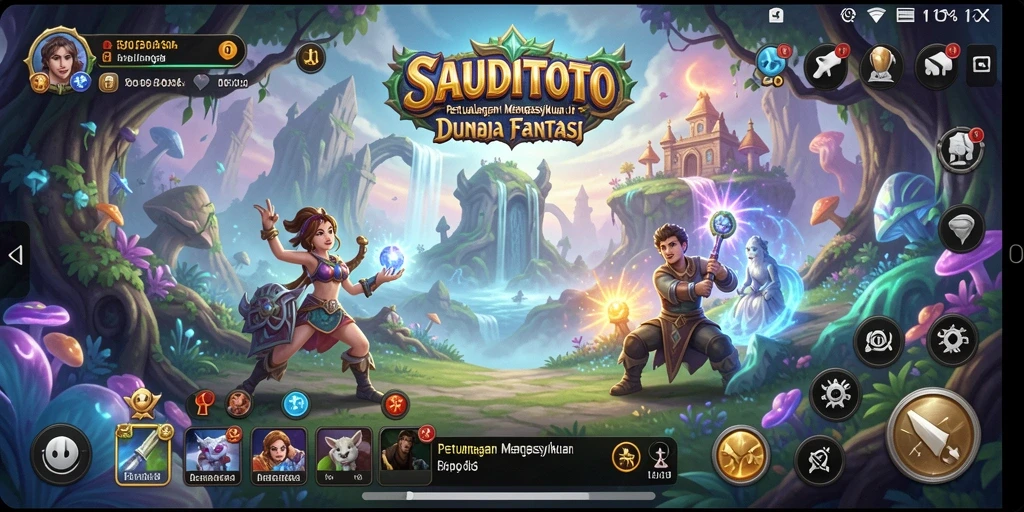 Tampilan menakjubkan dari gameplay SAUDITOTO yang penuh petualangan.